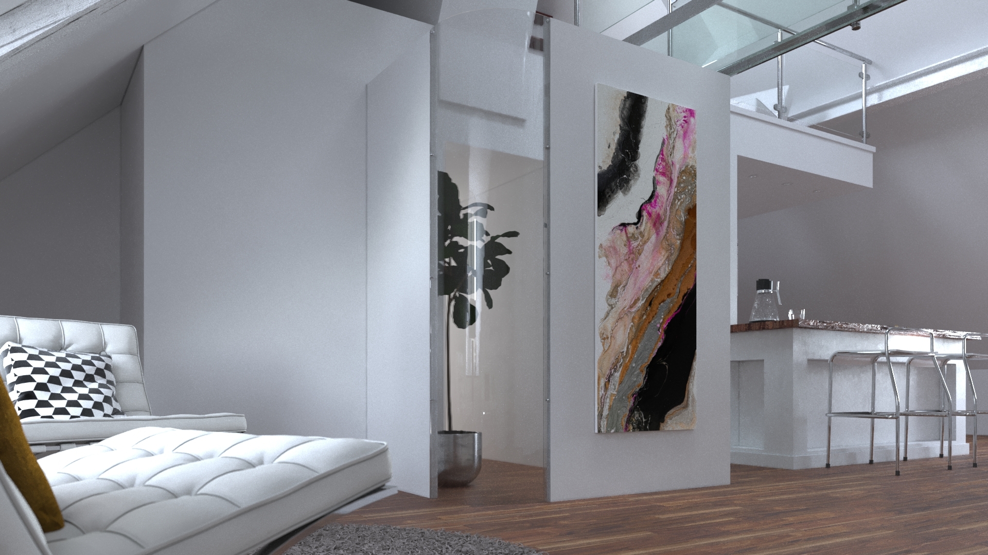 Le corner plexi Pour arrondir vos angles de murs et agrandir l'espace