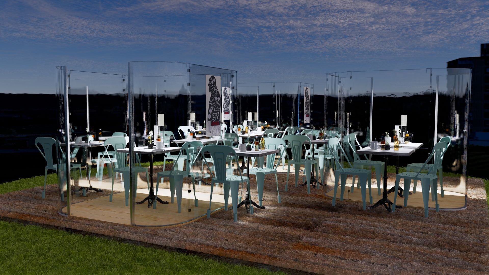 plexi-corner-solution-innovante-reouverture-bars-restaurants-cafés