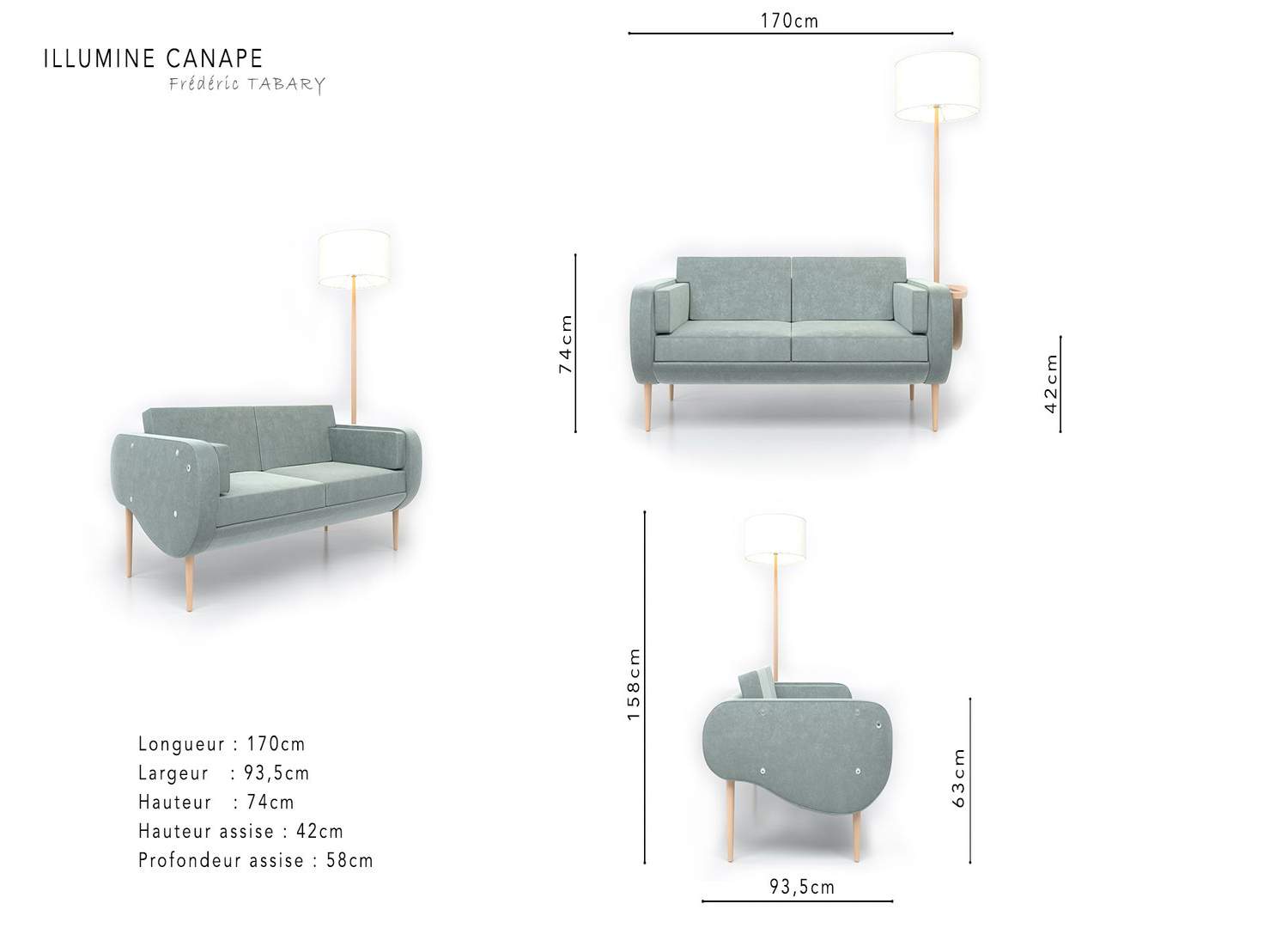 illuminé canapé sofa fauteuil frederic tabary designer produit vente à vendre boutique ne ligne (14)