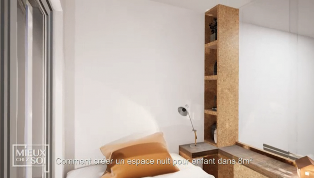 Emission du 4 juillet 2019, Emission mieux chez soi, mieux chez soi, PLAZA, Stéphane PLAZA, émission M6, M6, designer, design, agence Angers, agence Nantes, Paris, France, designer Français, architecte, architecte d'intérieur, intérieur, décoration, agencement, agencer, agence de design, agence de design global, global agence, conception, plans, 3D, matières, matériaux, bois, coin chambre, enfant, pour enfant, verrière, verrière transparent, transparent, structure, matière noble, noble, matériaux nobles,