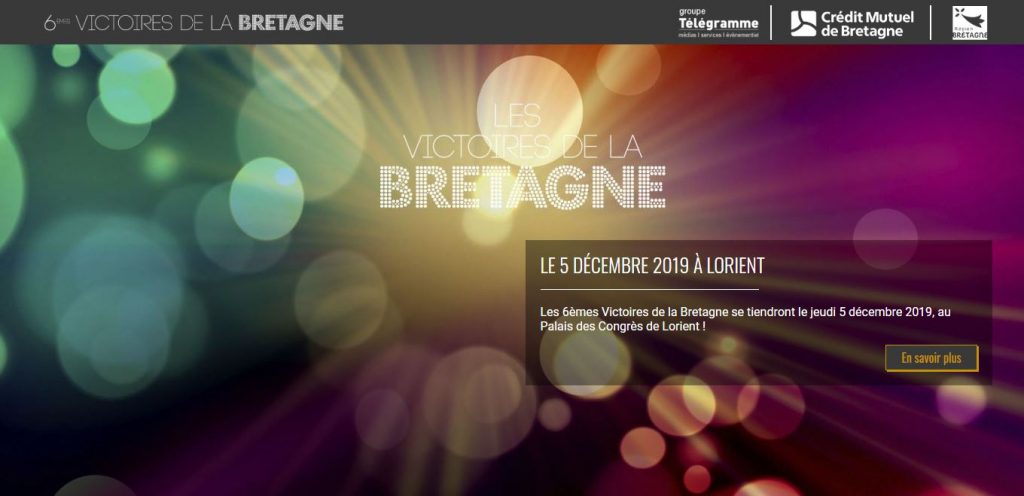 Nomination aux victoires de la Bretagne : lé projet de Frédéric TABARY désigner Nantais