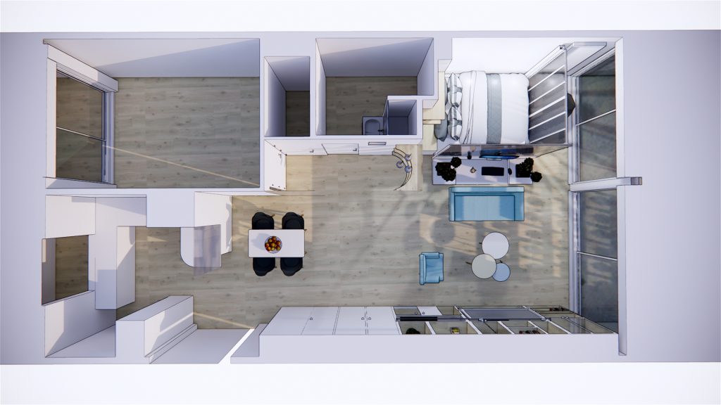 rationalisation des espaces : la mission de l'architecte d'intérieur