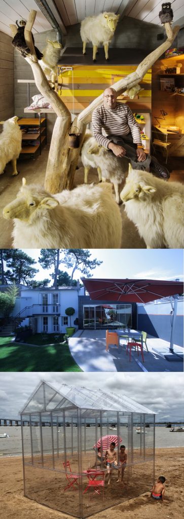 L'agence d'architecture d’intérieur de Frédéric TABARY dans le petit futé 2020
Ici en image, La Cabane de Toane, la Maison roulante, et l'invisible petit serre de Nantes