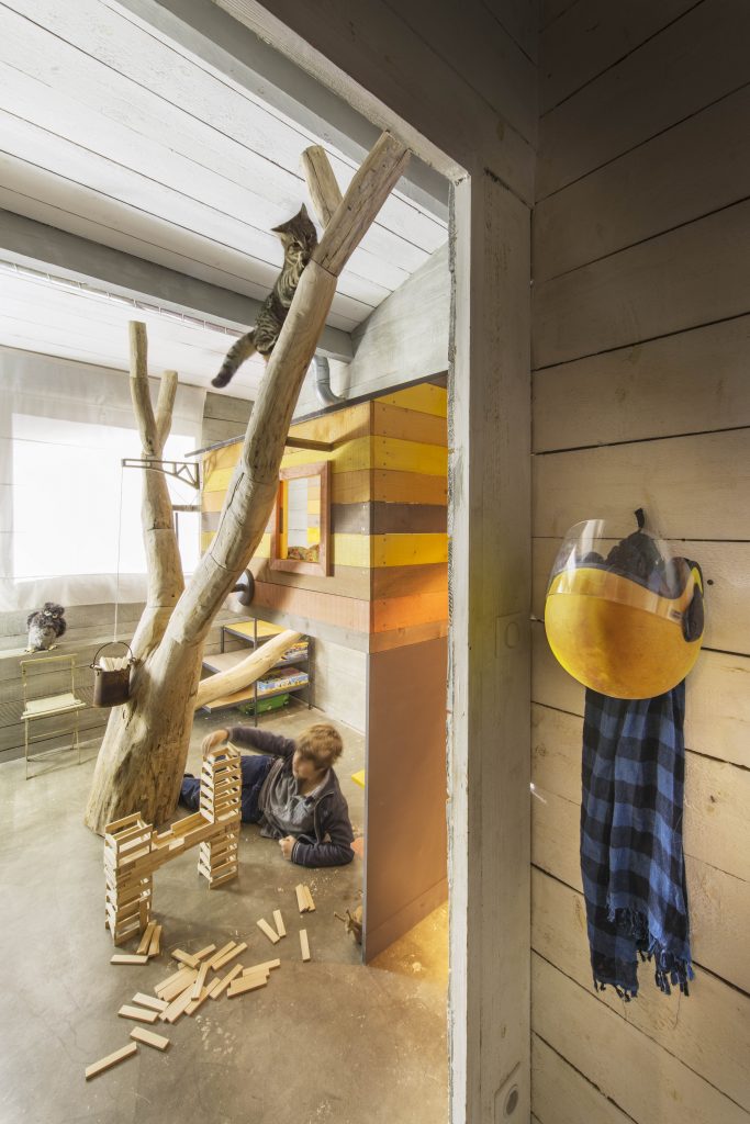 la cabane de Toane par l' architecte d'intérieur de Nantes et Angers.