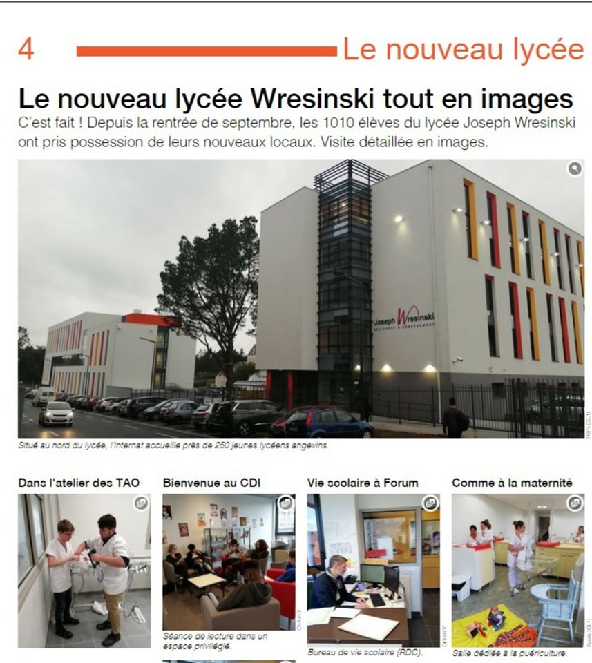 le Lycée wresinski en images