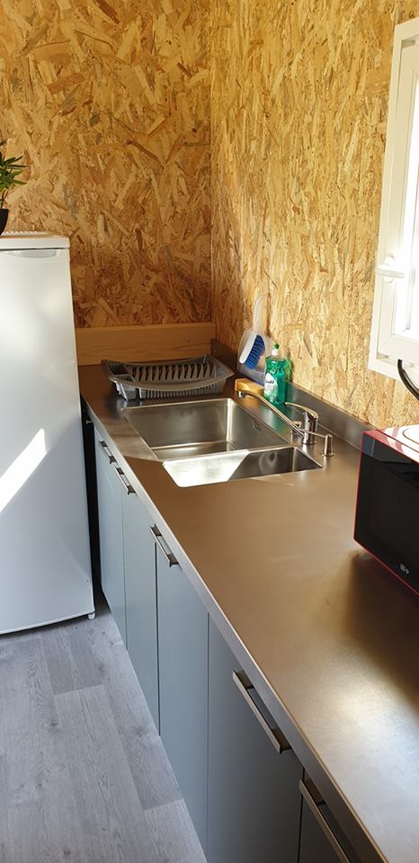 La Cuisine des Habitats Mobiles d'Urgence.